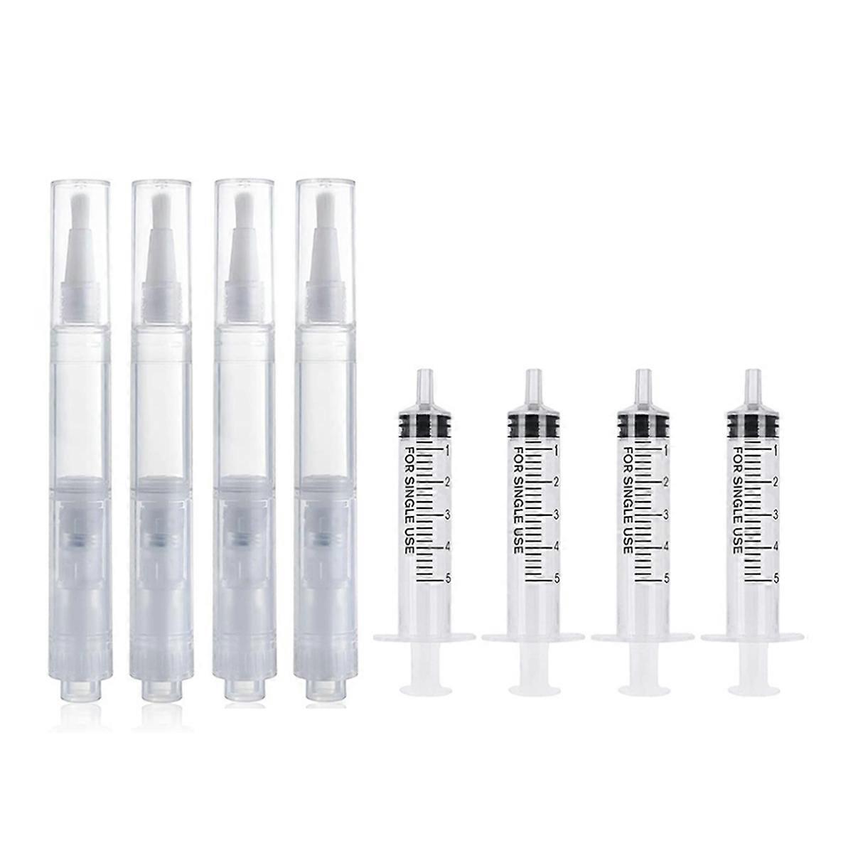 Touch Up Paint Pen 5ml 8Pack Fillable Paint Touch Up Brush Pen