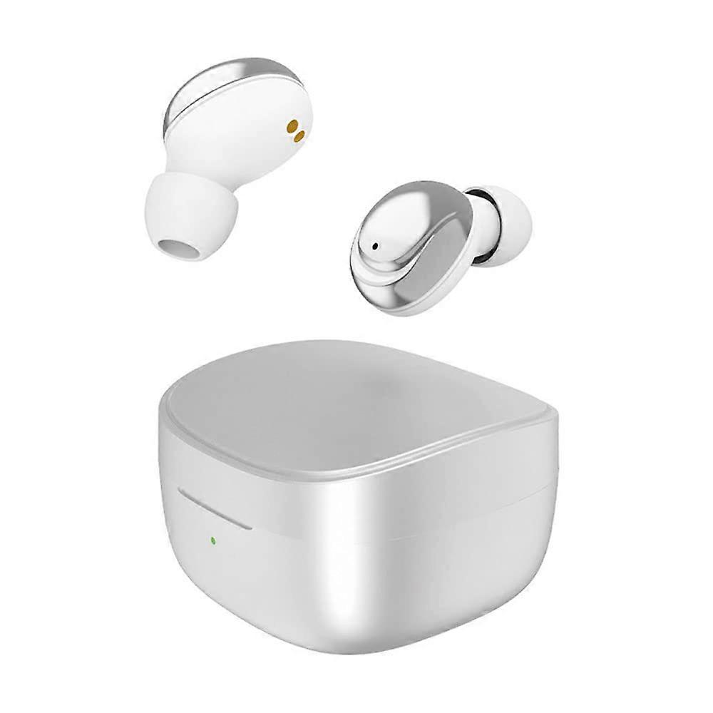 Wireless Bluetooth Semi-Open Active Noise Reduction Headset for Gaming, Mini Size, Strong Sound Quality Stereo