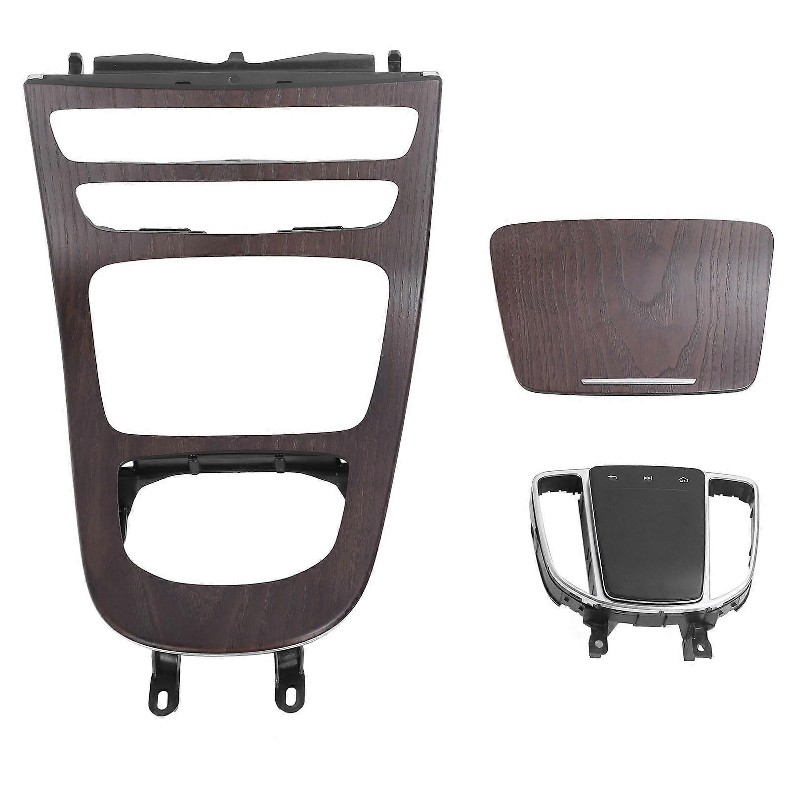 Wood Ash Brown Center Console Trim Panel Touch Pad W213 2017-20