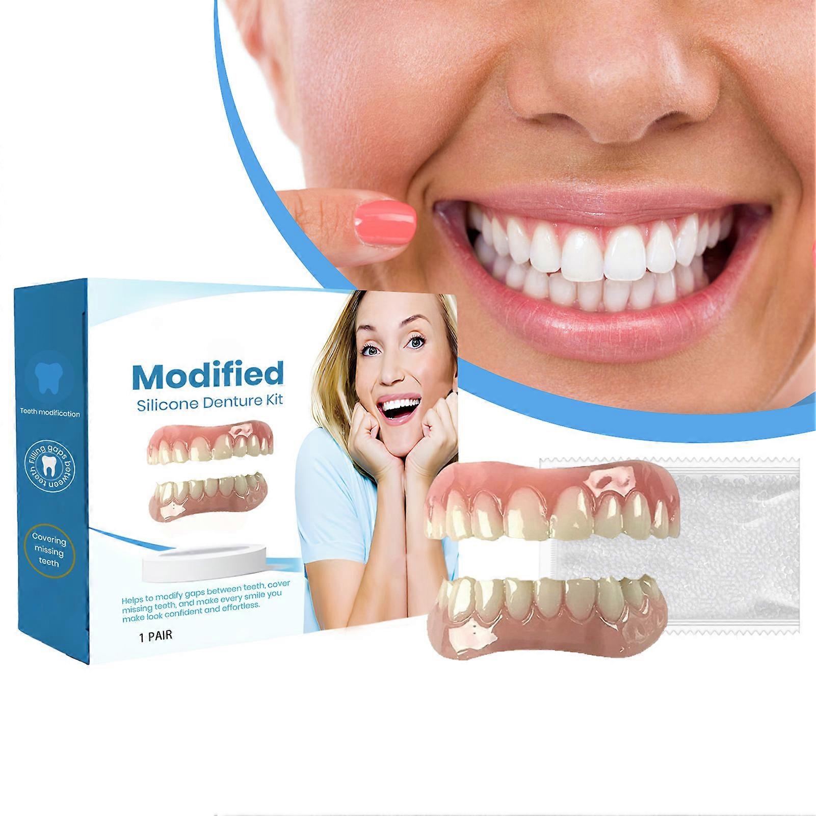 Denture Silicone Reline Kit Perfect Smile Teeth Veneers