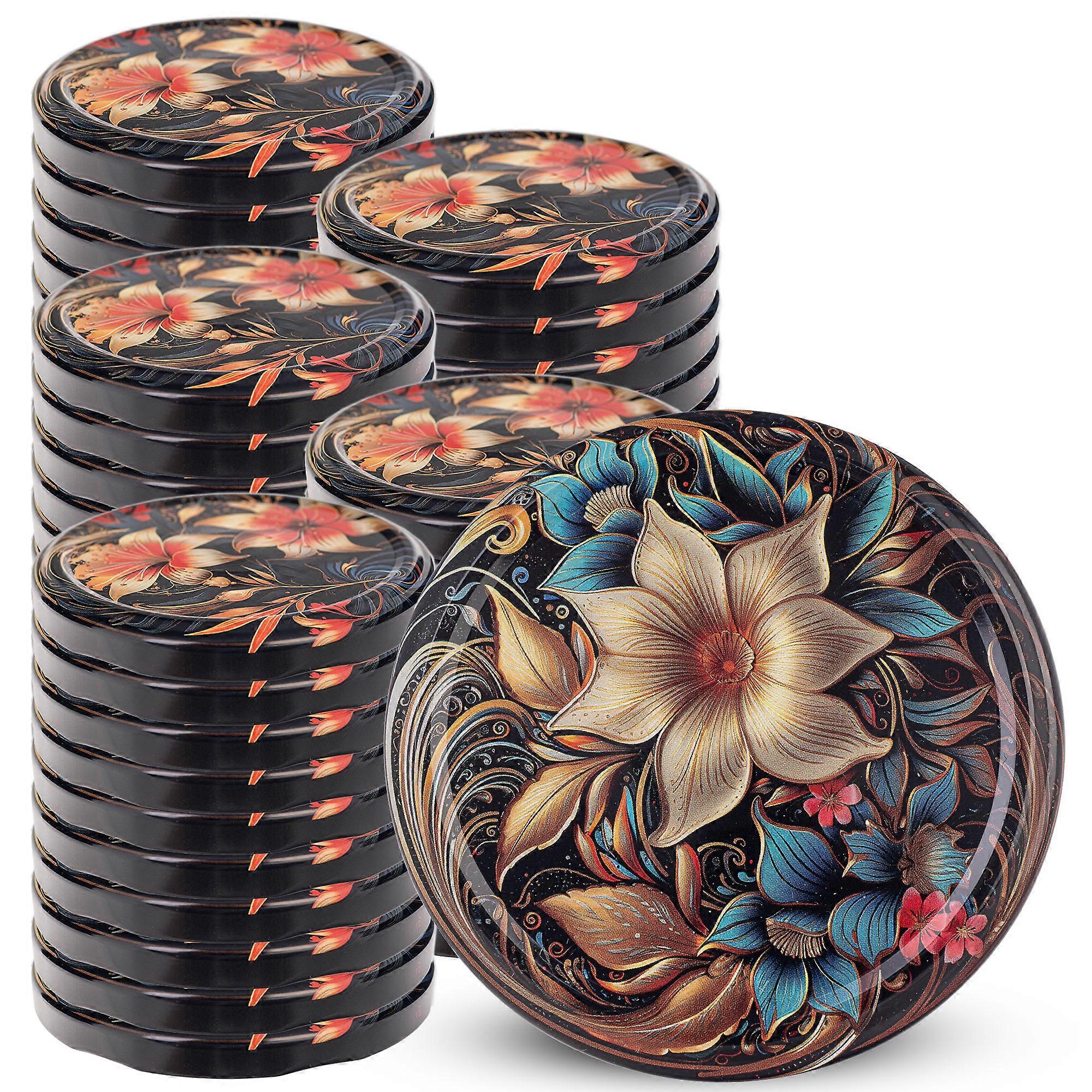 KADAX 50x Tapas de tarro fi 82 Tapas de tarros Tapas conservas