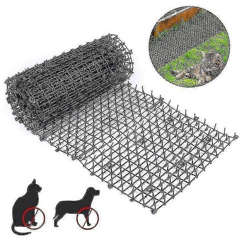Garden Cat Poop Pad Anti-stab Belt, Cat Repellent Pad Flower Cat Repellent Net