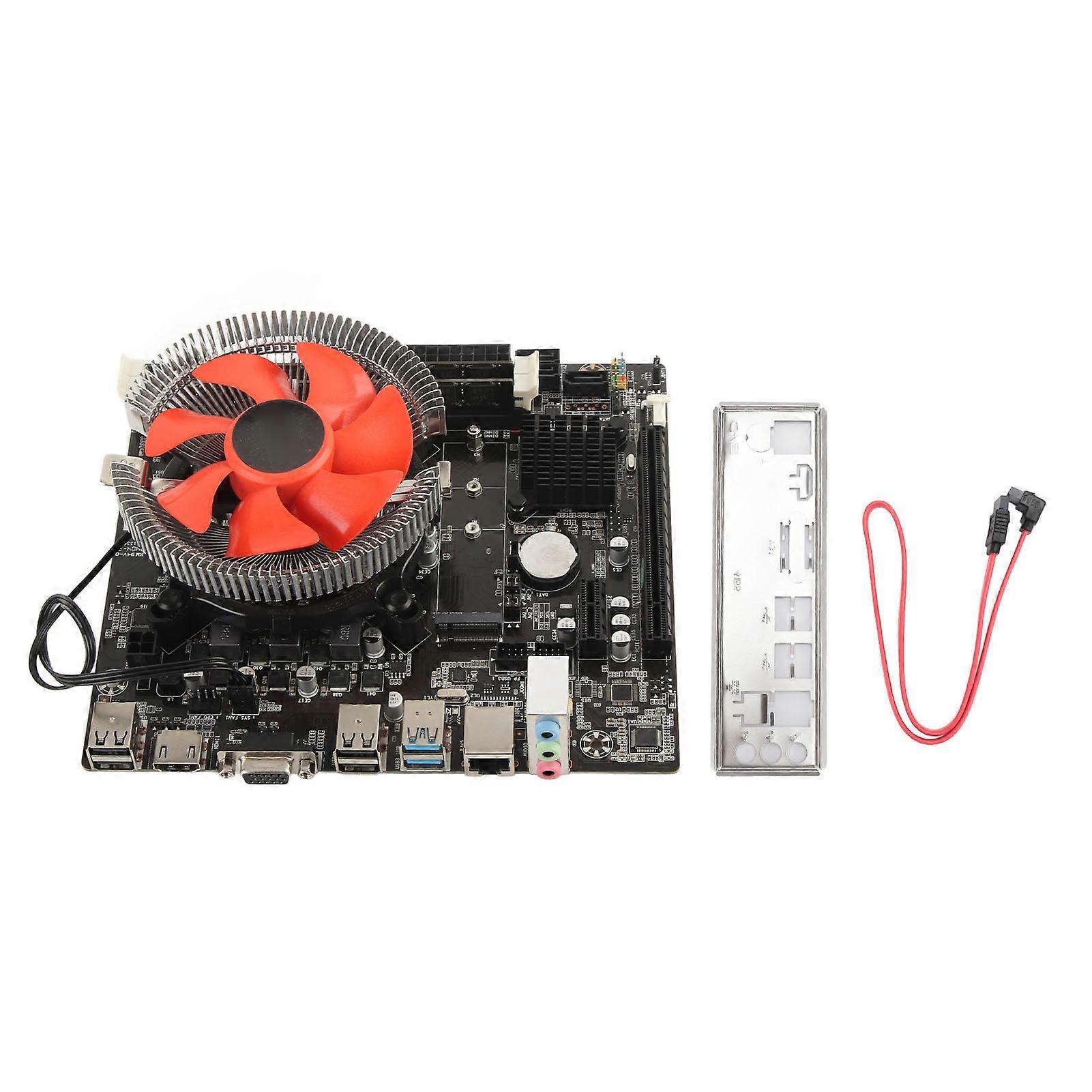 B75 Motherboard Set i5 3470 CPU 8G DDR3 Motherboard CPU Combo mit Lüfter für Desktop-Computer-PC