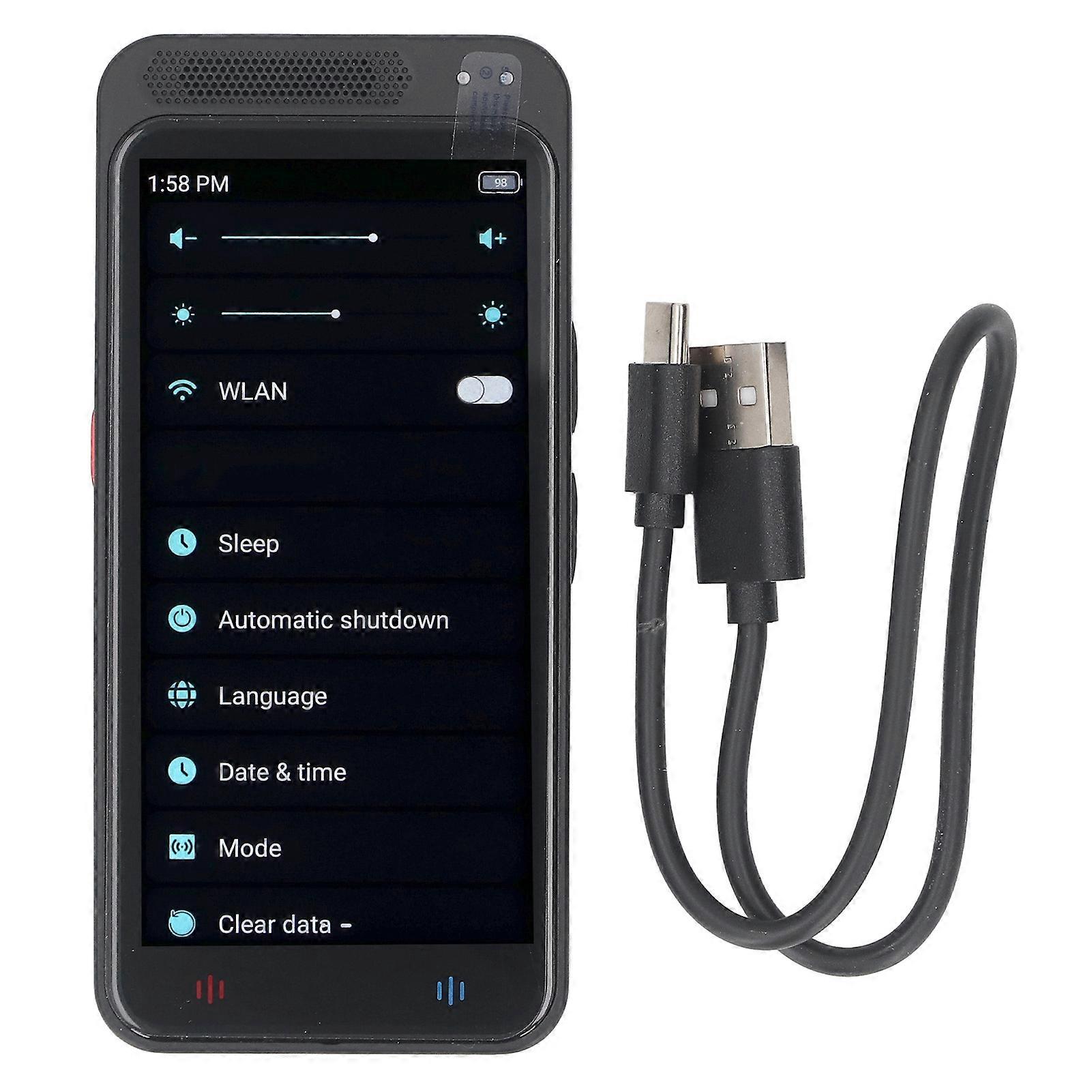 Voice Language Translator 138 Languages Online Offline Typing Photo Recording Translation Device for Travel Learning