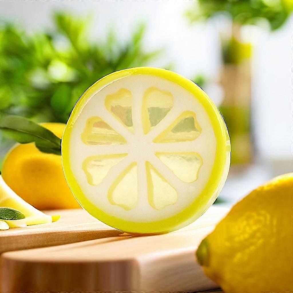 Fruit lemon slice handmade soap