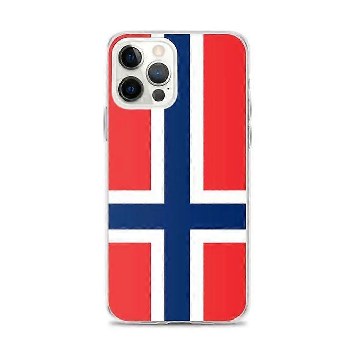 Flag Phone Case Svalbard and Jan Mayen - iPhone 12 Pro Max