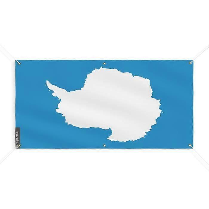 Antarctica Flag Banner 6 Grommets 170x340cm Polyester
