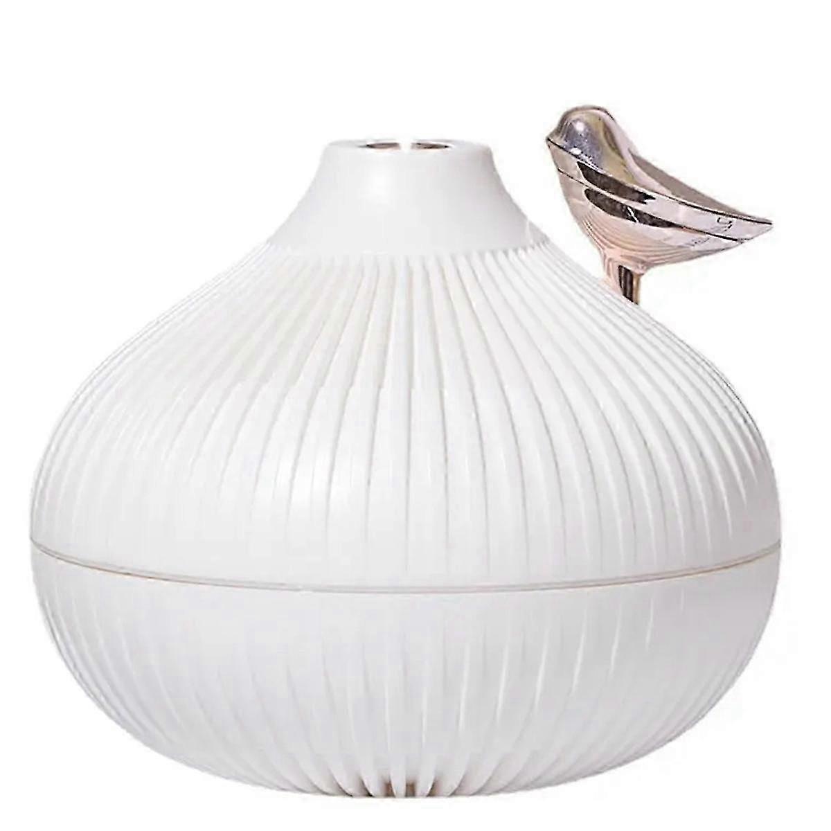 Portable USB 300ml Air Humidifier & Aroma Diffuser with LED Light, Smart Mist Purifier for Home Office