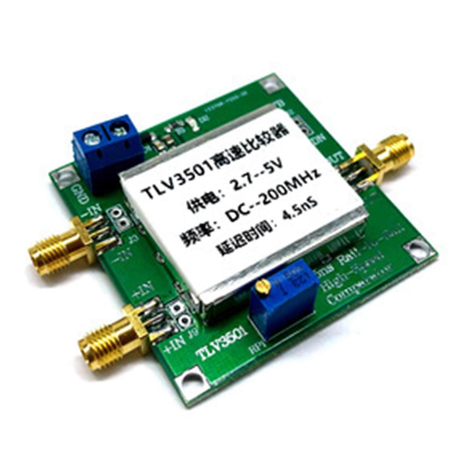 TLV3501 Frequency Meter Front-End Shaping Relay Power Digital Module 4.5ns Ultra-High Speed Comparator for Low-voltage Application