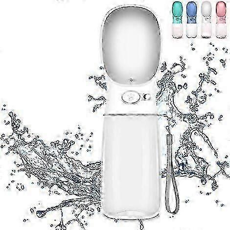 Dog Water Bottle 550ml, Portable Travel Water Bottle With Button Lock For Dog, Cat, Pets Bpa Free