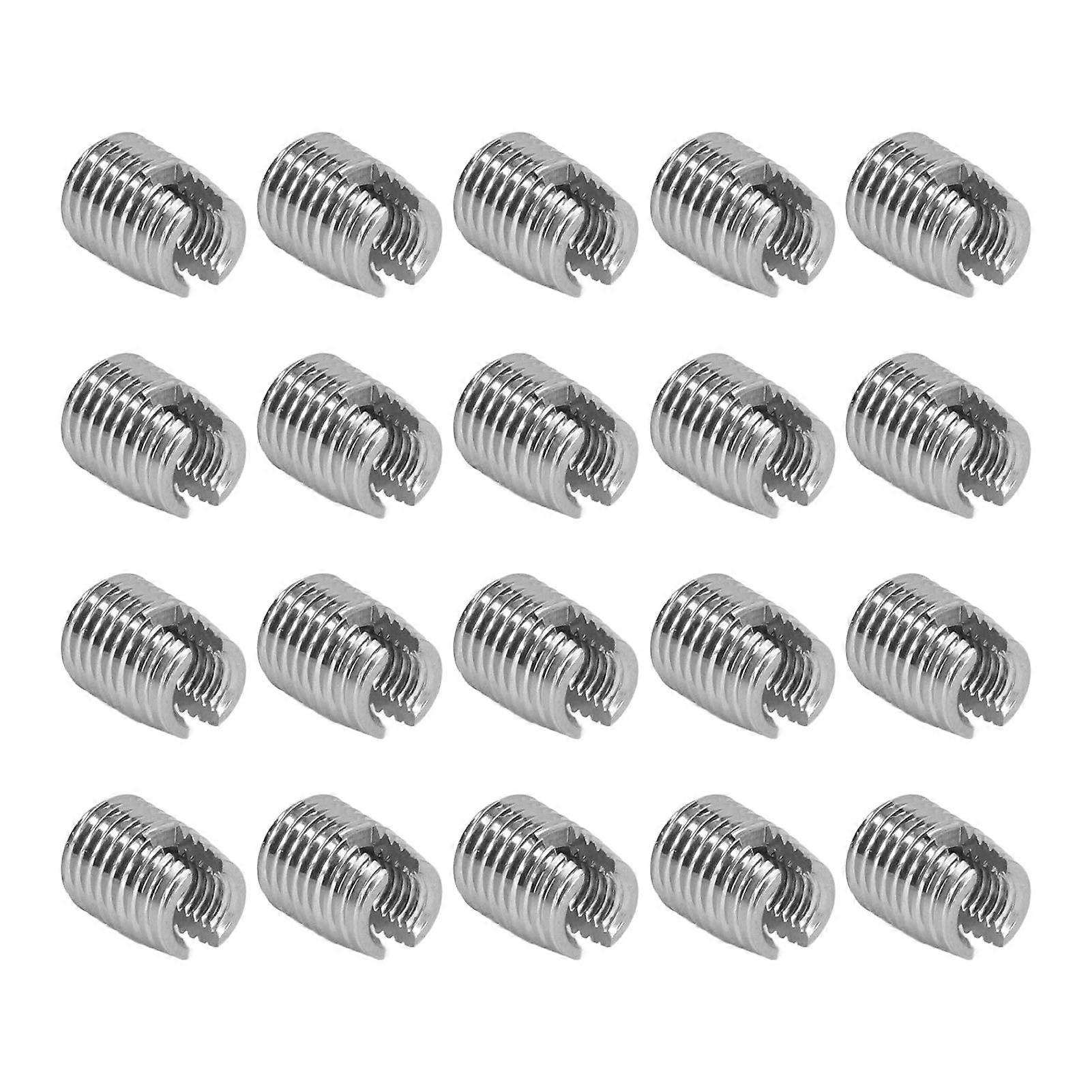 2025 Latest Model  20PCS Self Tapping Insert Stainless Steel Slotted Wire