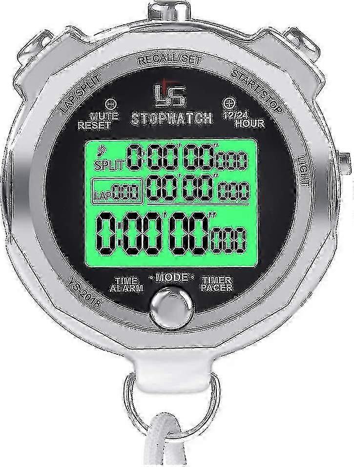 Melt Stopwatch Clock Daily Rainproof Digital Timer For Sports Match competition coach referee training timing