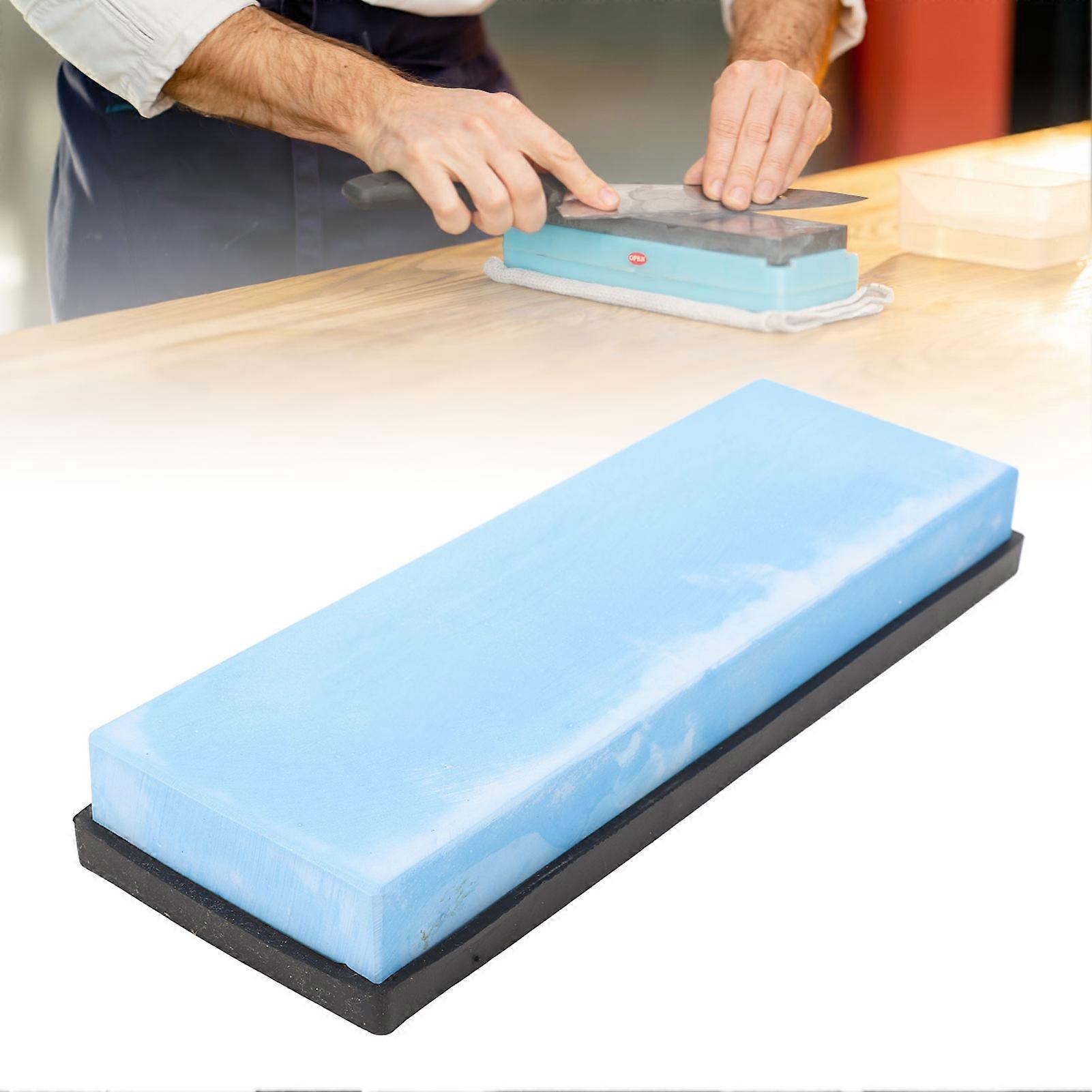 Sharpening Stone Pouring Process Polished Easy to Use Practical Whetstone for Kitchen 10000 Grit 