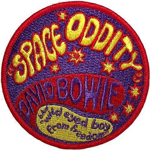 David Bowie Space Oddity Iron On Patch