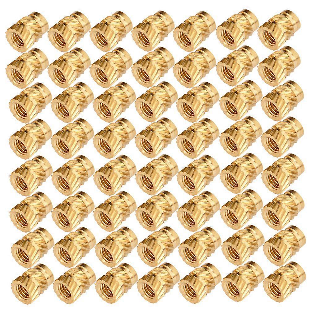 100pcs Professional Threaded Press Fitting Nuts 3D Printed Embedment nuts
