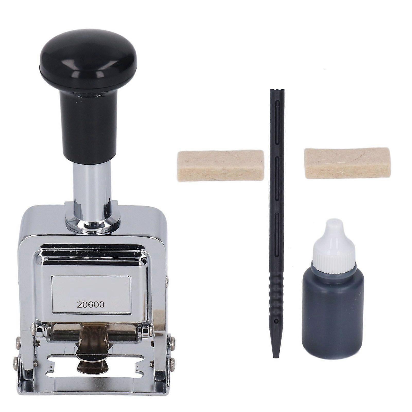 2025 Latest Model Automatic Numbering Machine Zinc Alloy Easy Operation Clear