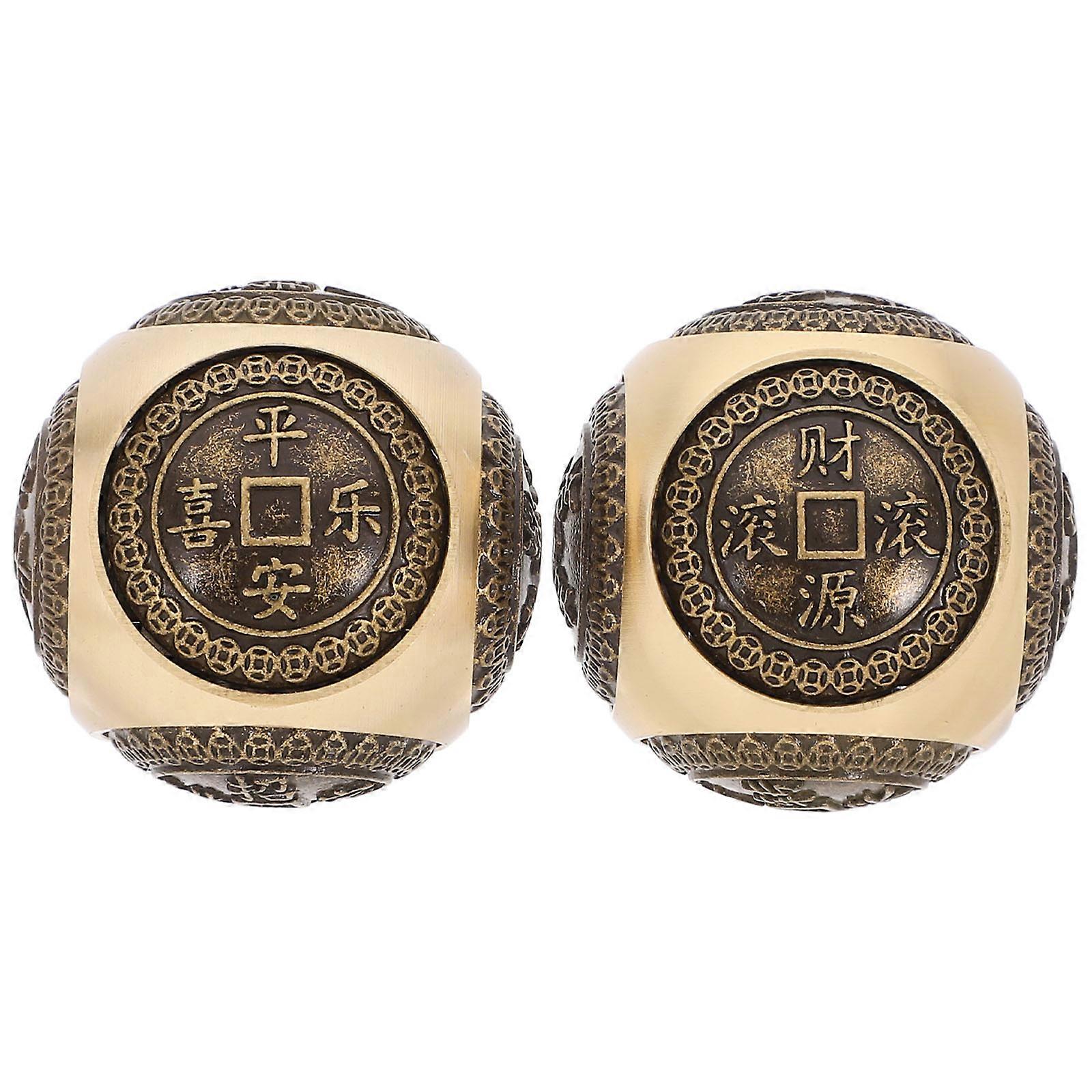 Intricately Designed Baoding Balls for Hand Flexibility and Mental Relaxation
