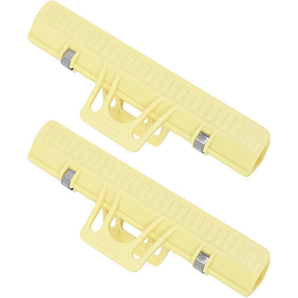 Clip for Music Score Sheet Music Holder Clip Music Practice Macaron Color Scheme ABS Spring Steel 15.00X4.50X3.20CM 2Pcs