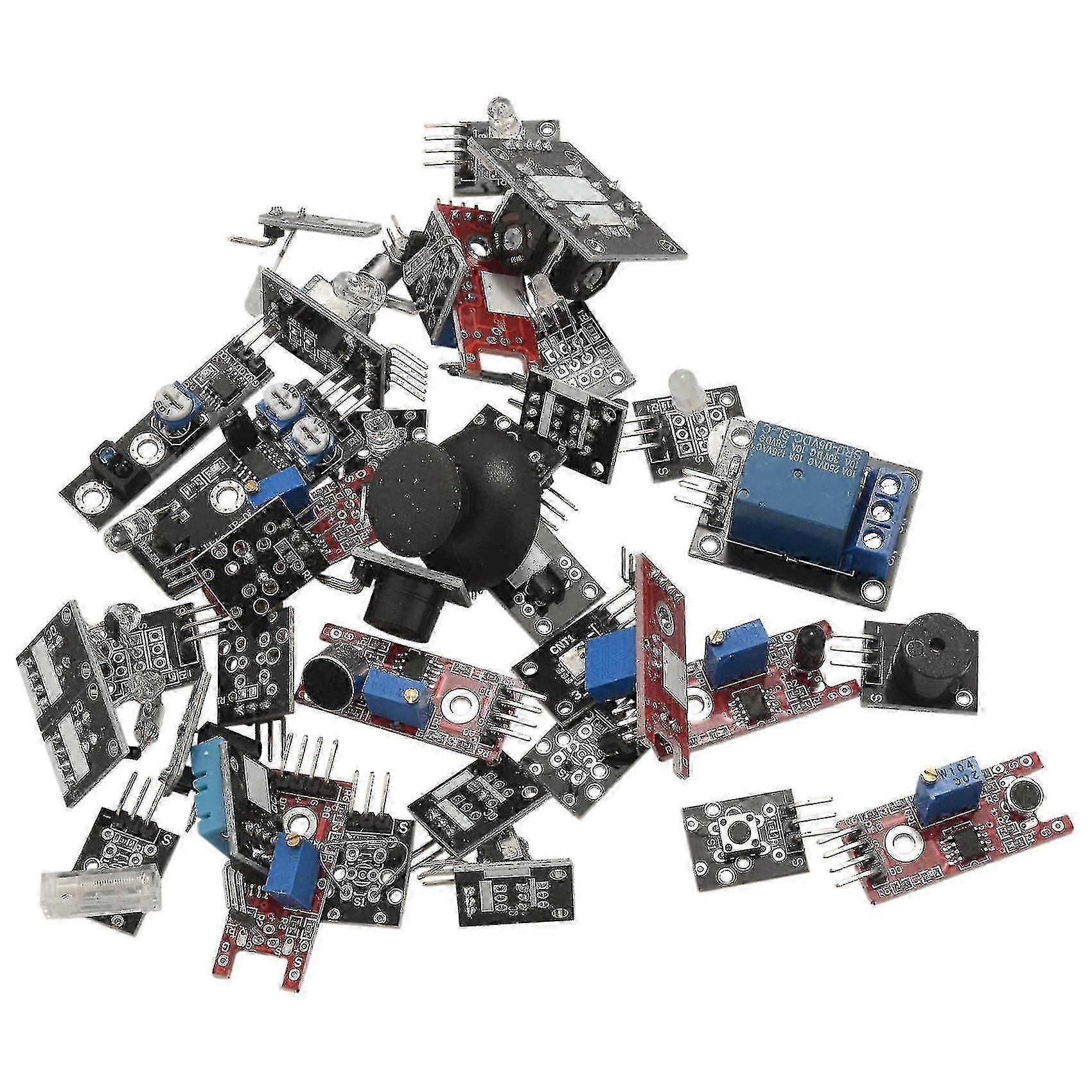 Smart Electronics 37 In 1 Sensor Modules Kit For And Mcu Education