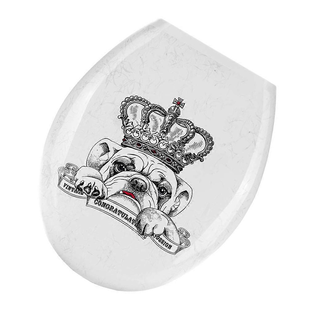 U-formad toalettsitsöverdrag U-formad toalettsitsöverdrag Hem toalett Användning Crown Dog Series 18 tum korrosionsbeständig 1st