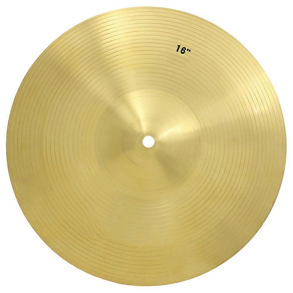 Jazz Drum Crash Cymbal Drum Cymbal Prática de Bateria Set 14 Polegadas Bateristas de Latão 1Pcs