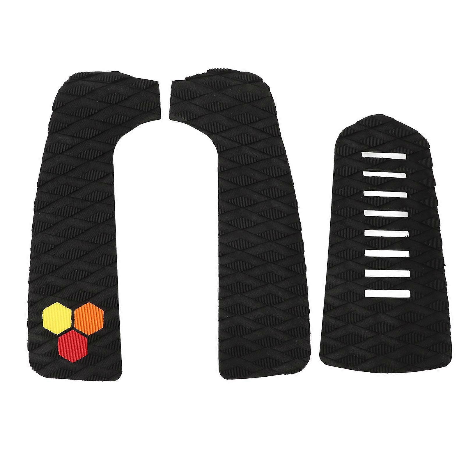 EVA Surfboard Traction Pad, Non-Slip Adjustable Strong Grip, Versatile Accessory for Surfboard, Longboard, Paddleboard, Black