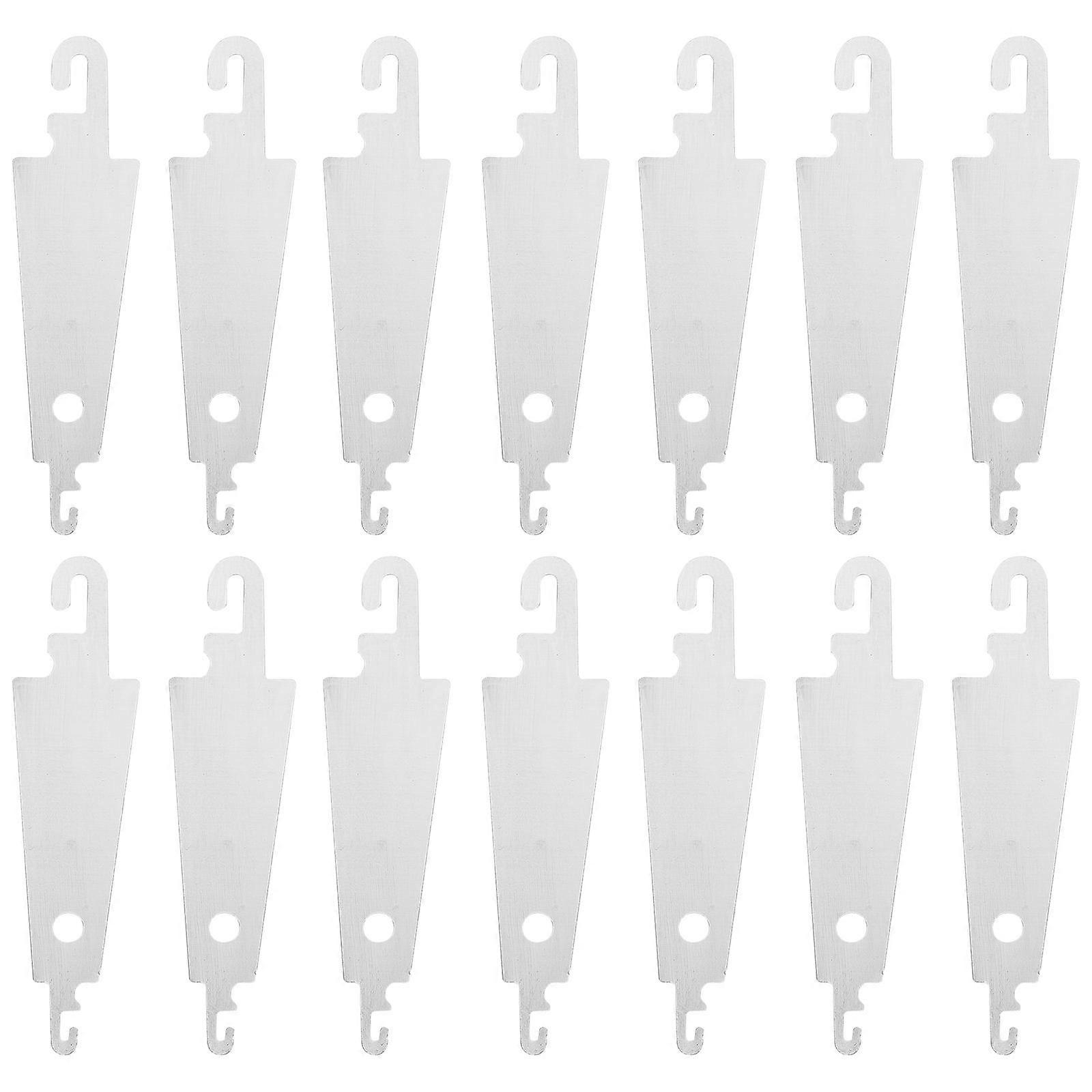 100Pcs Steel Hook Needle Threader Threading Tool for DIY Large Eye Needle