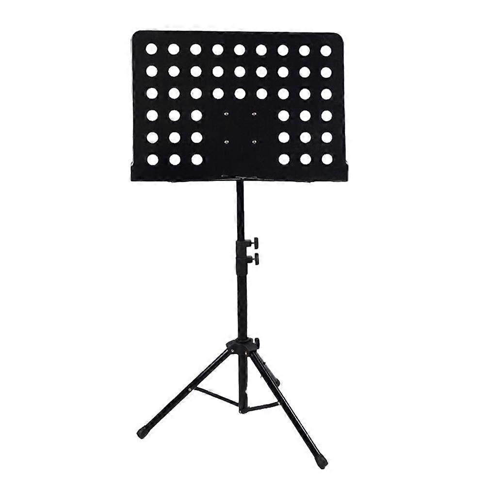 Instruments Stand Rotatable Angle Adjustable Music Sheet Holder Black Metal For Performance Practice 1Pack