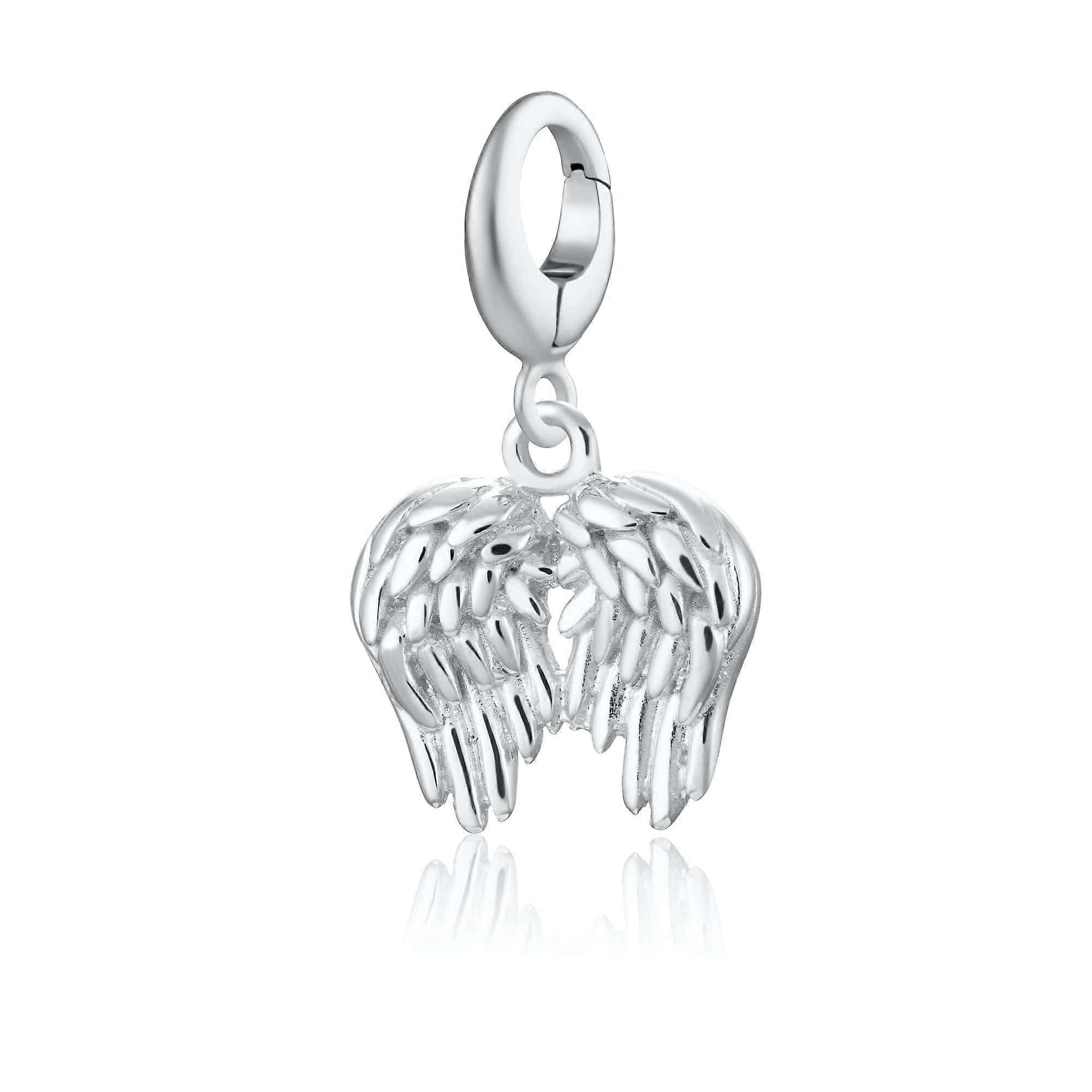 Silver Angel Wings Charm CSAS