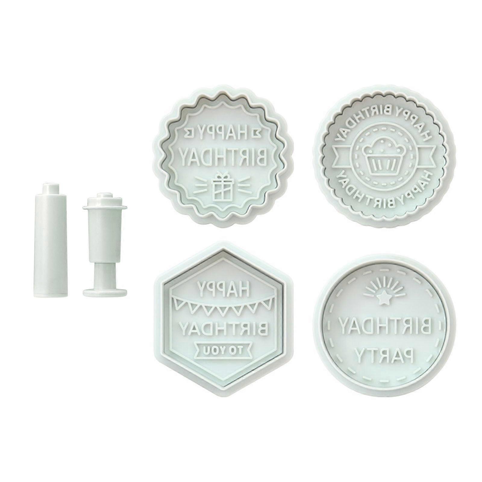 cookie stamp set for treats, unmistakable cookie shape for party baking and decorations