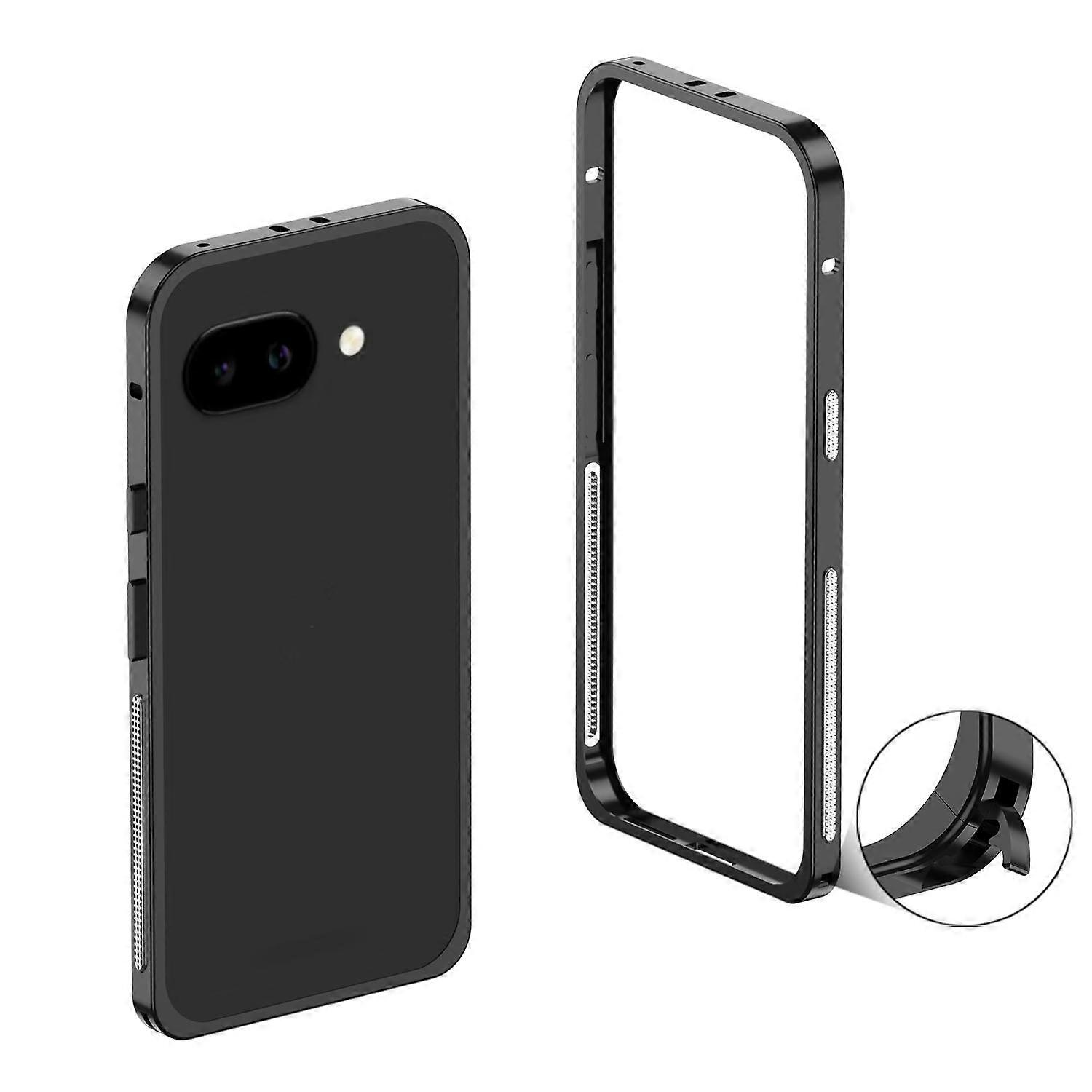 Metal Frame Heat Dissipation Phone Case For Google Pixel 9a