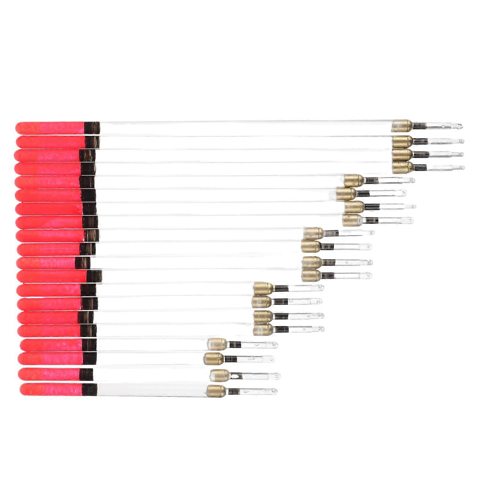 Fishing Floats Lightweight Design Accurate Positioning Buoyancy 20Pcs