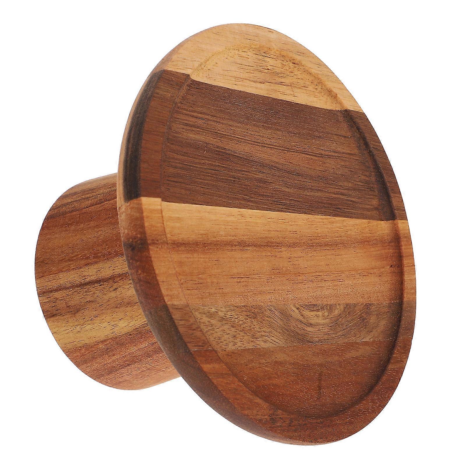 Cake Cupcake Stands Wooden Cupcake Stand Food Storage Wedding 15x15x9.5CM Simple and Design 1Pack