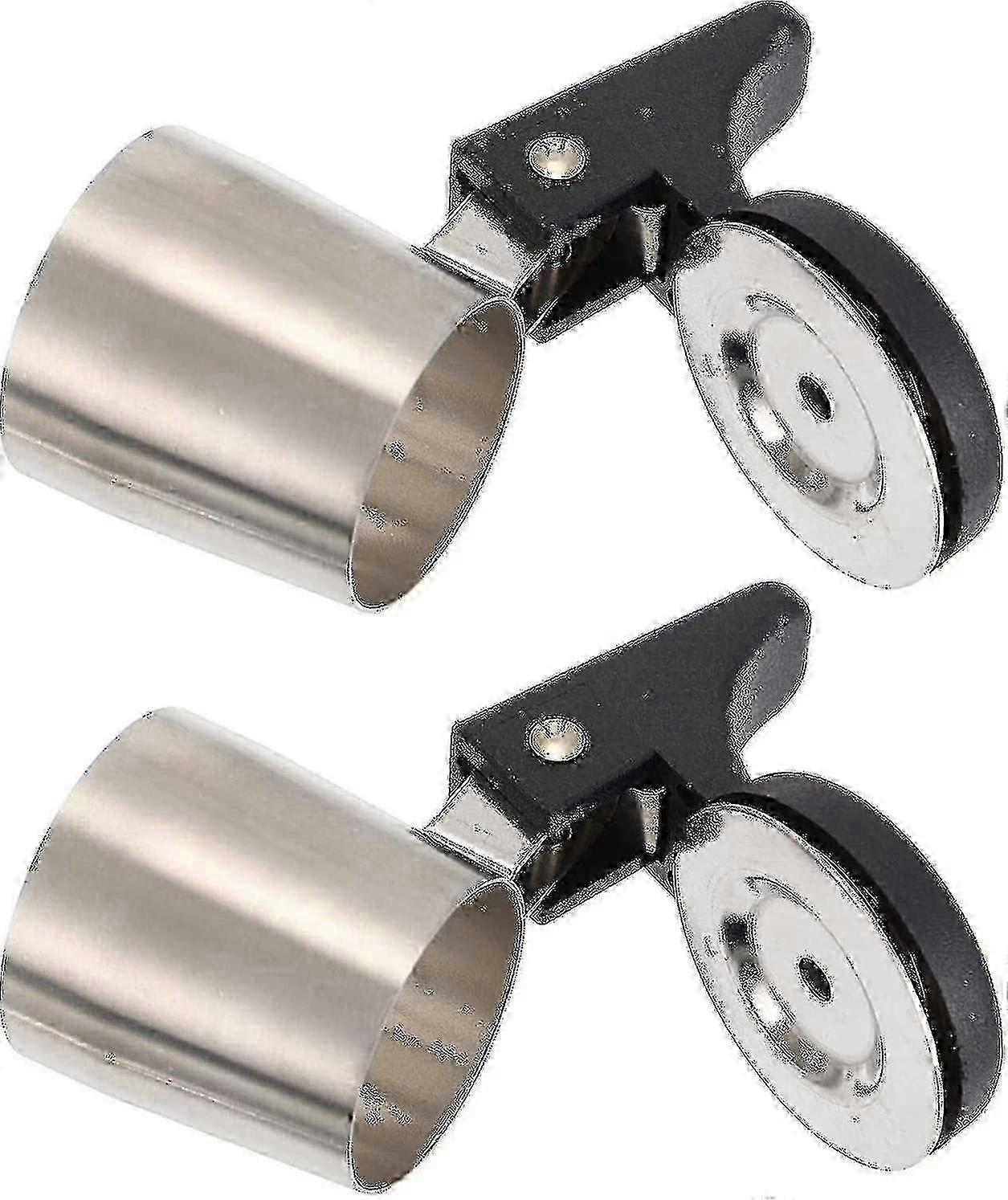 2個のステンレス鋼ケトルホイッスル交換用注ぎ口カバーストーブトップアクセサリー