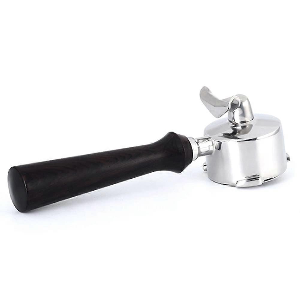 51 mm Coffee Bottomless Portafilter Espresso Machine Handle Basket Coffee Tools for A (B)