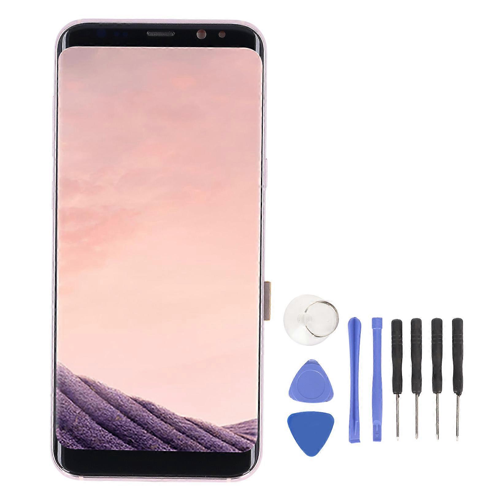 Galaxy S8 Plus Screen Replacement Kit with Frame and Tools - 6.2" AMOLED Display