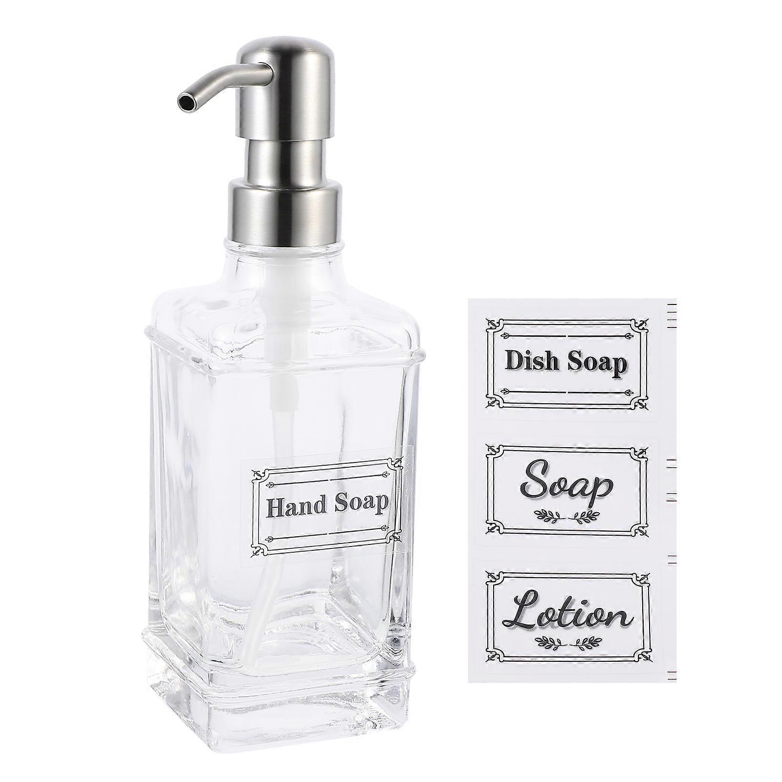Toiletry Bottle Lotion Dispenser Bottles Refillable Lotion Bottle Kitchen Use 2Pack