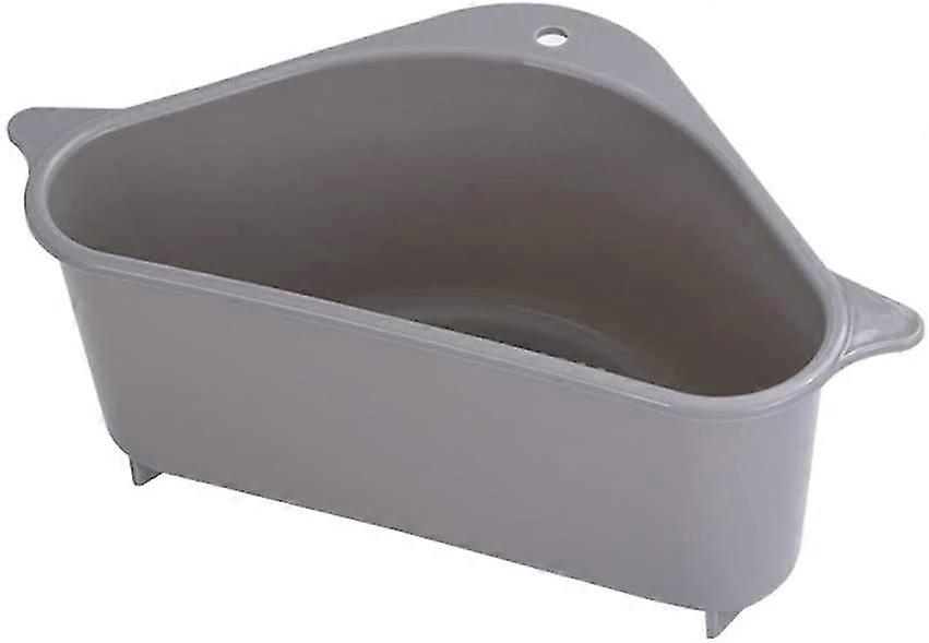 Triangular Sink Caddy with Suction Cups for Organizing