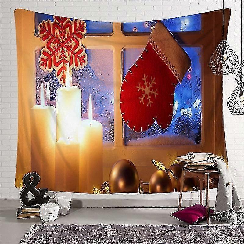 Christmas Funny Printed Art Home Wall Hanging Tapestry Wall Ornament Xmas Wall Decoration