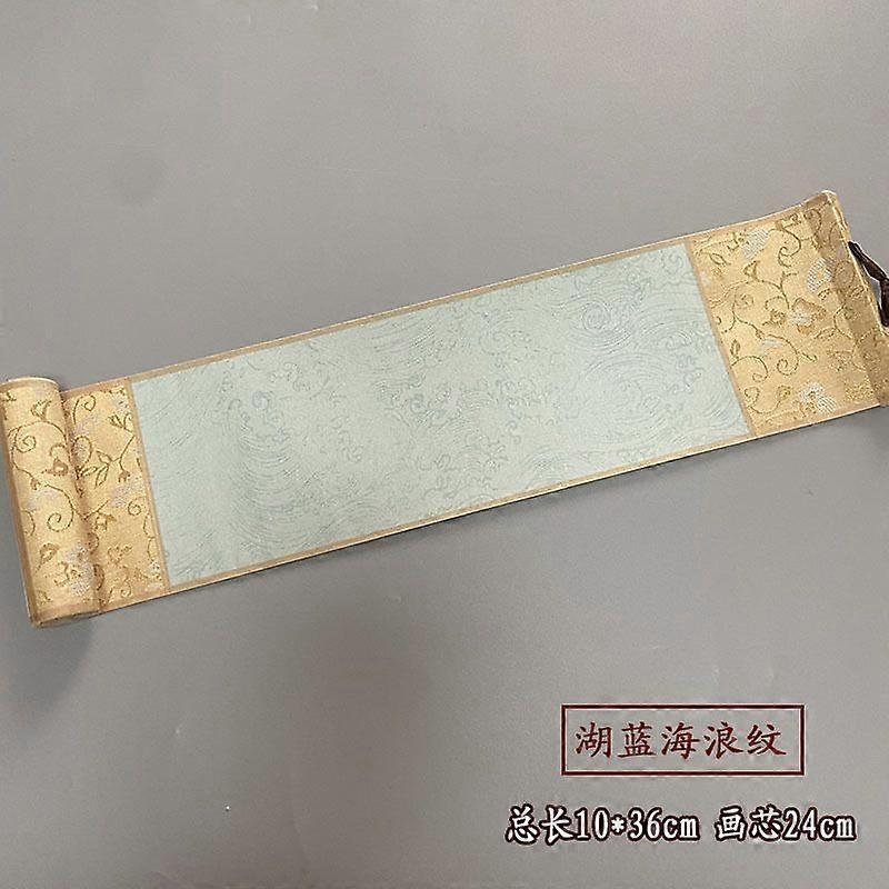 Blank Chinese Calligraphy Scroll Paper - Mounting Hanging Wall Scrolls Wrapped on Wood Rod for Writing Drawing Calligraphy