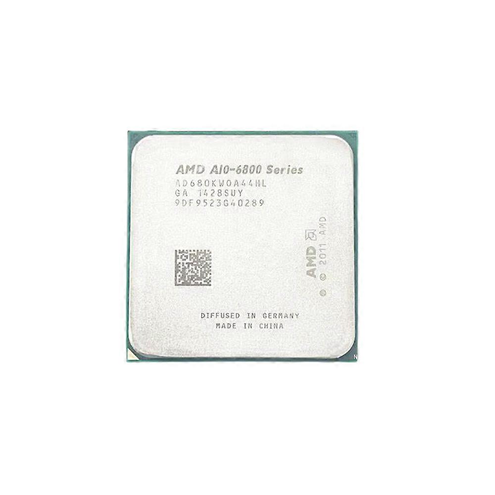 A10-6800 CPU - Socket FM2: 4 kärnor, 4 trådar, 4,1 GHz, 4 MB L3 Cache, 65W.