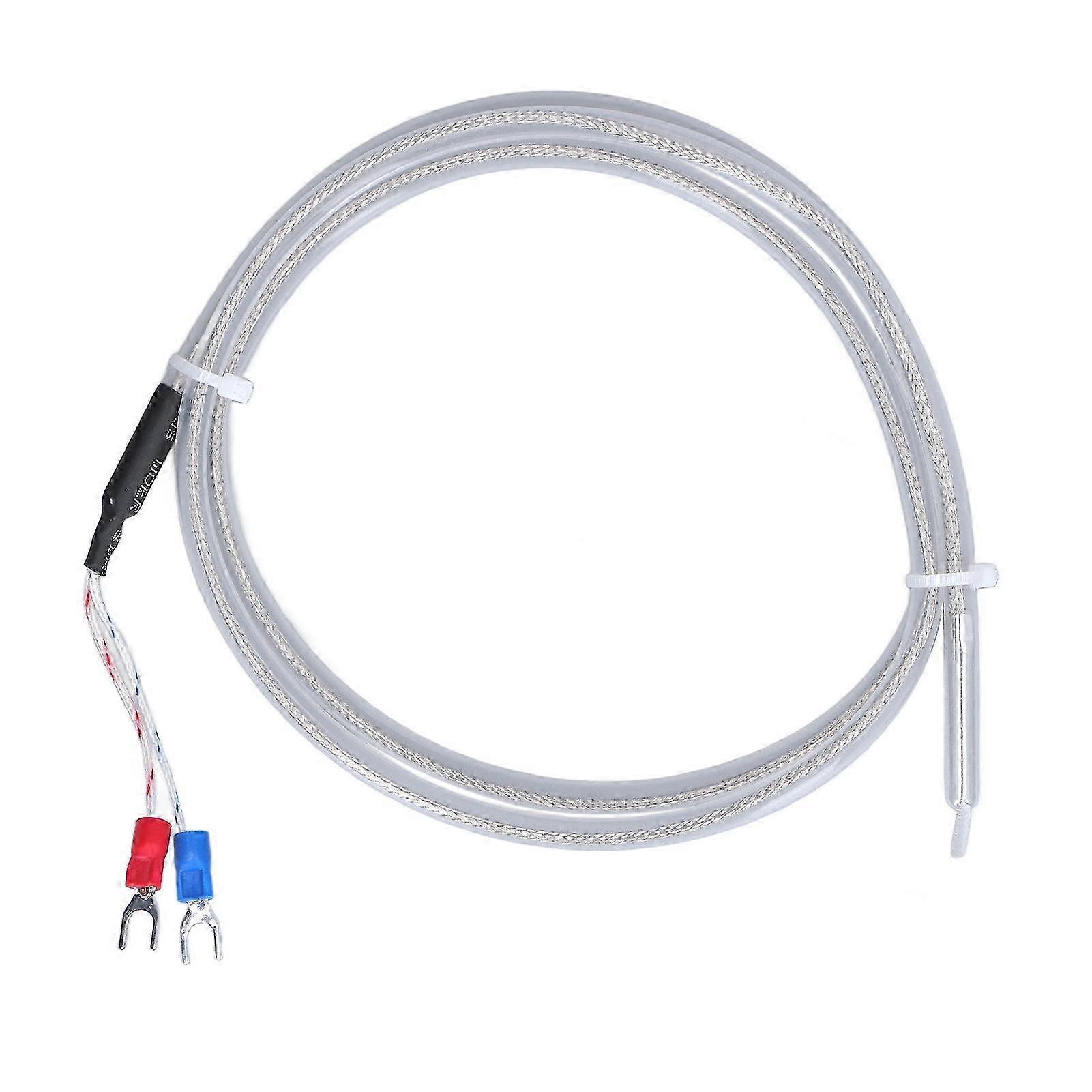 High Accuracy PT100 Temperature Transducer Probe K Type Thermocouple 1 Meter Length 0?200