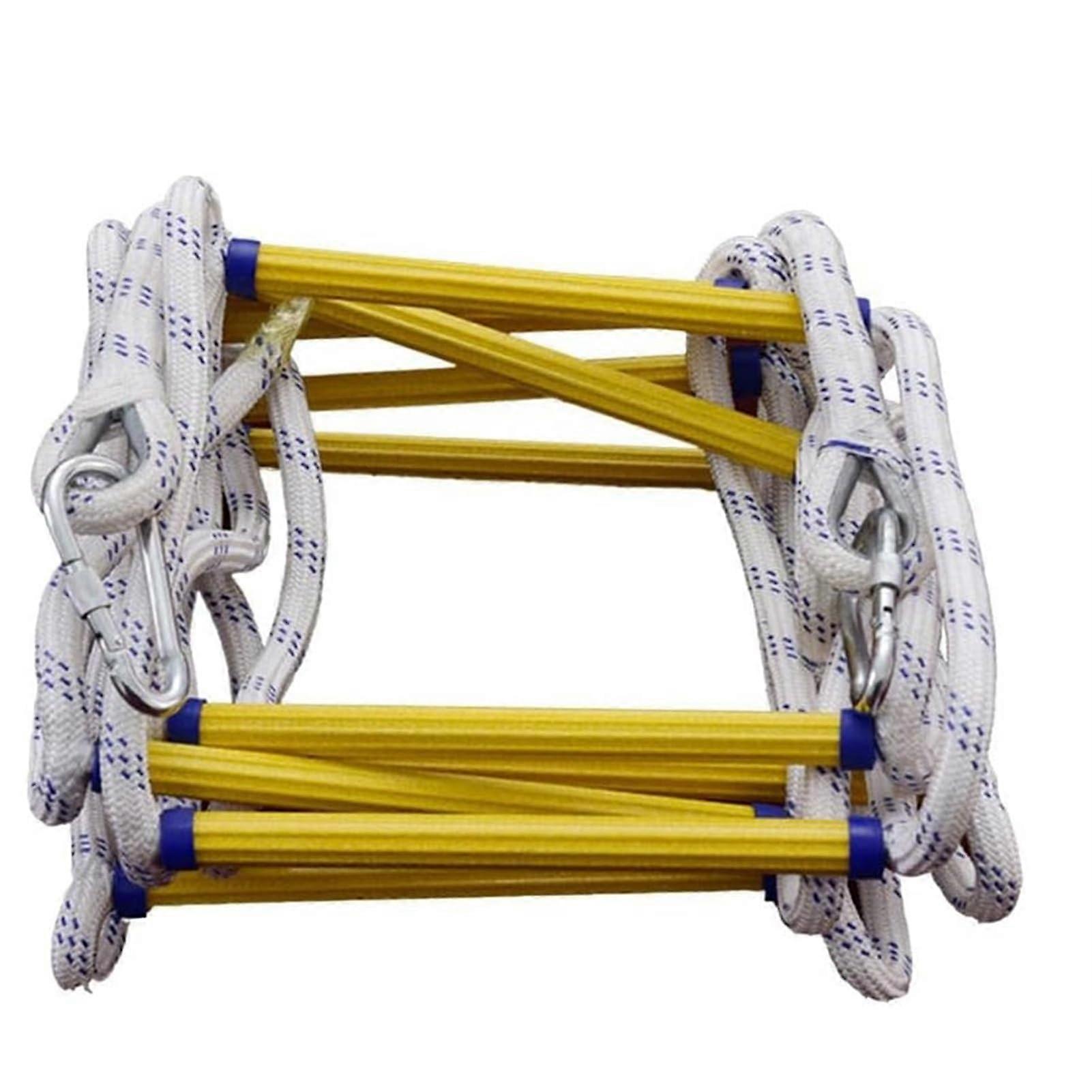 Rope ladder, fire escape, 5m, flameretardant, for children and adults, quickly deployable