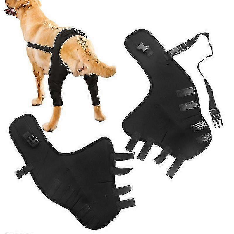 Dog Leg Support Brace for Joint Injury Recovery, Adjustable Knee Pads and Protector for Pets