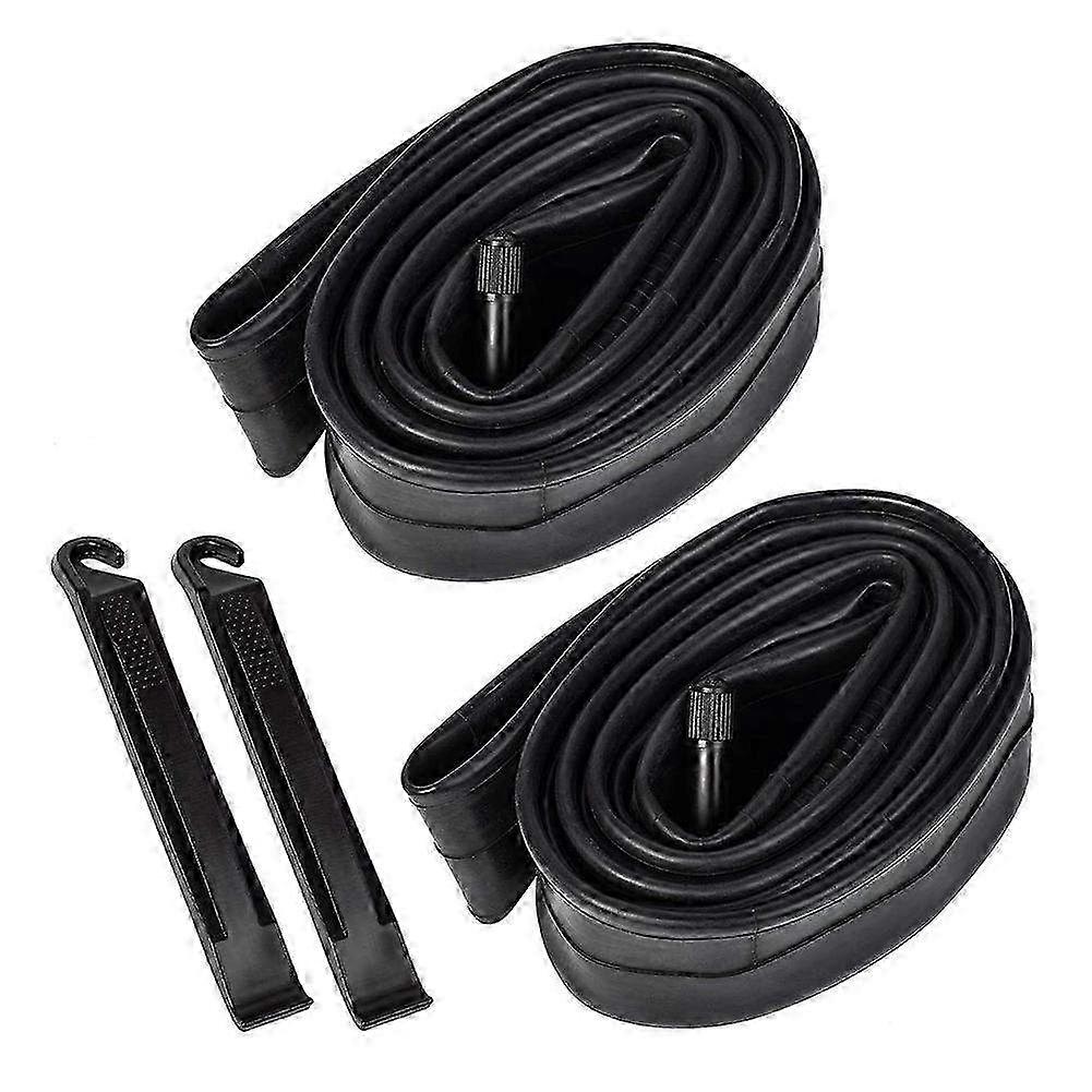 2Pcs Bicycle Tire Levers for Bike Inner Tube Replacement - Compatible with 12/14/16/18/20/22/24/26 Inch x 1.75/2.125 Tires