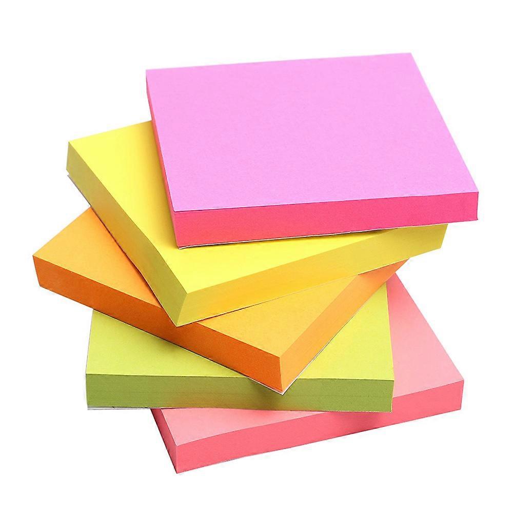 Sticky Post Notes Pads 100 Sheets Random Colors Quick Reminders Marking Important Thoughts Office Home School Use