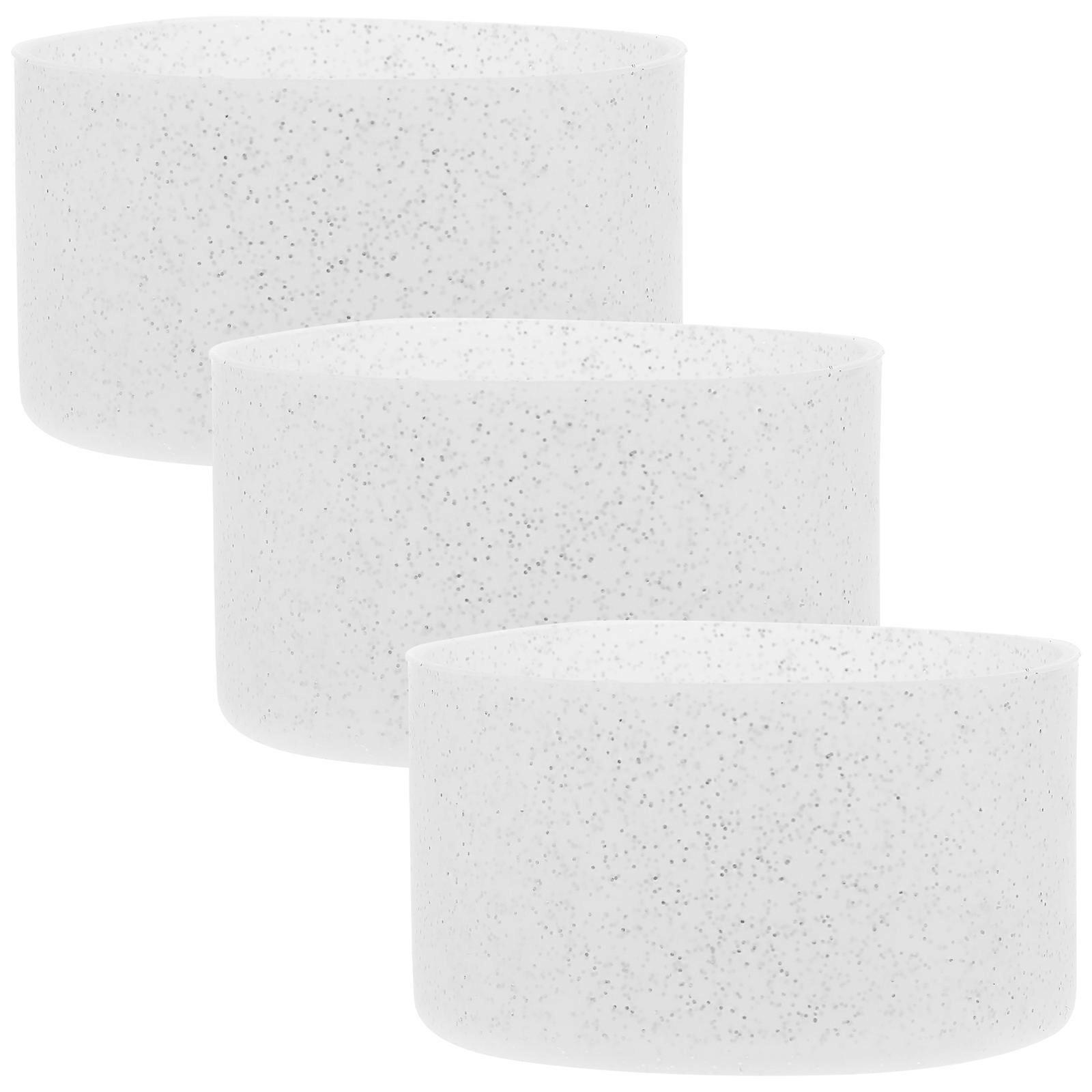 Protective Bottle Bottom Sleeve Noise Reduction Round Shape 3Pcs