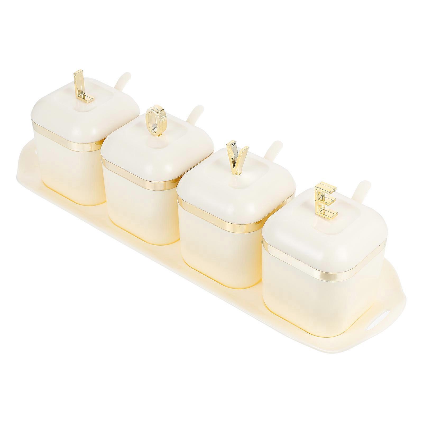 Seasoning Storage Case Canister Set Air Insulation Cooking 1Set