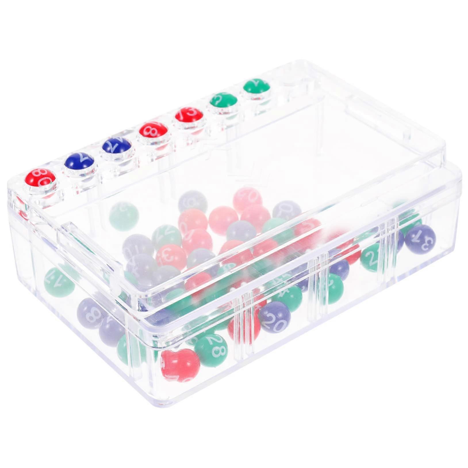 Toy Manual Number Picker for Parties Bingo Games Toy for Year Birthday