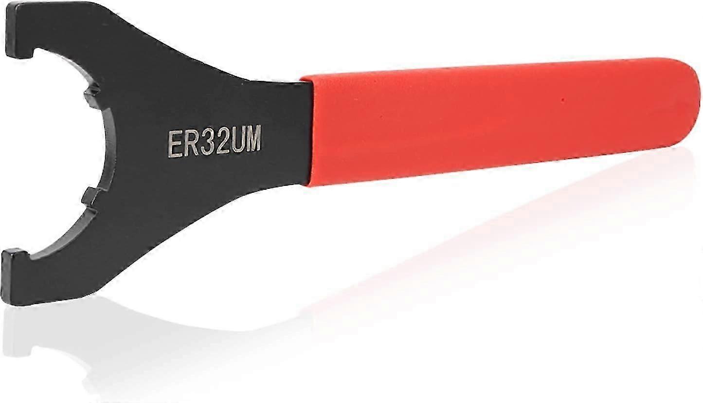 Pb Collet Chuck Wrench, Er32 Socket Wrench Er Key High Steel Cnc For Lathe Collet Nut Screw, Red(er32)